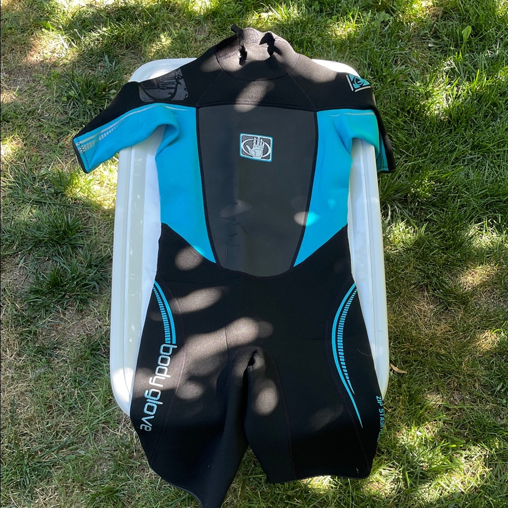Body Glove Kids Swim Rashguard - Black and Blue